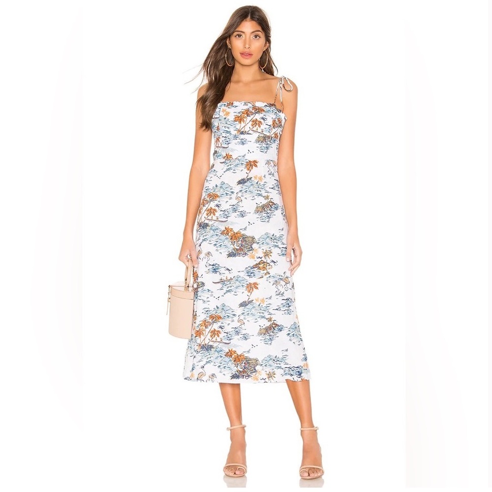 Free People Beach Party Midi Dress Size 2